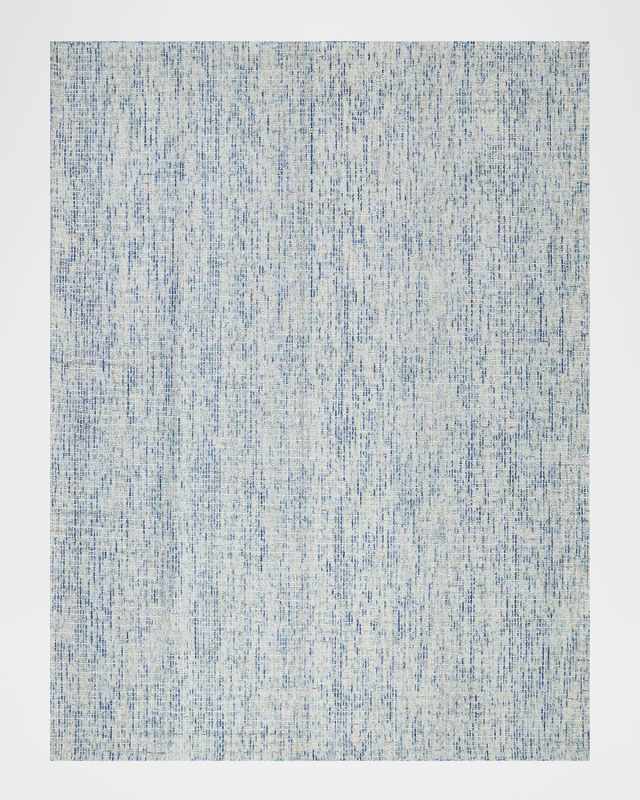 Andora Hand-Tufted Blue/Ivory Rug, 12' x 15'